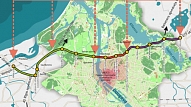 Izstrādāts Rīgas Ziemeļu transporta koridora 1.posma tehniskais projekts