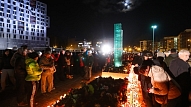 Zolitūdes traģēdijas vietā atklāts piemiņas memoriāls