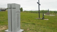 Krievijā uzstādīta pirmā piemiņas zīme kara gūstā mirušajiem latviešu karavīriem