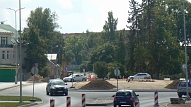 Valmierā turpinās Stacijas ielas rekonstrukcija
