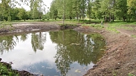 Daugavpilī turpinās pilsētas ūdenstilpju labiekārtošanas darbi