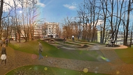 Rīga. Aldara parkam pieguļošajā teritorijā izveidos veloparku