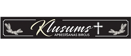 Klusums, apbedīšanas birojs