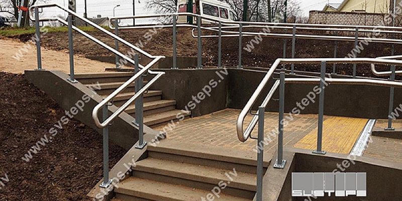 Sertificētas betona kāpnes