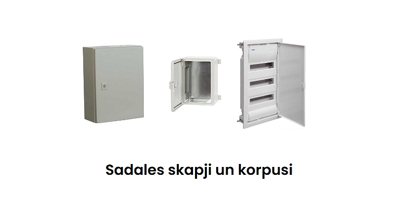 Sadales skapji un korpusi
