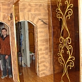 Spoguļu kompozīcija ar tonēto spoguli un matējumu