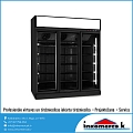 CombiSteel ledusskapji vertikālas vitrīnas saldētavas profesionāla virtuves tehnika aukstuma iekārtas Inkomercs K 4