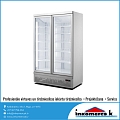 CombiSteel ledusskapji vertikālas vitrīnas saldētavas profesionāla virtuves tehnika aukstuma iekārtas Inkomercs K 8