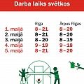 Darba laiks maijā