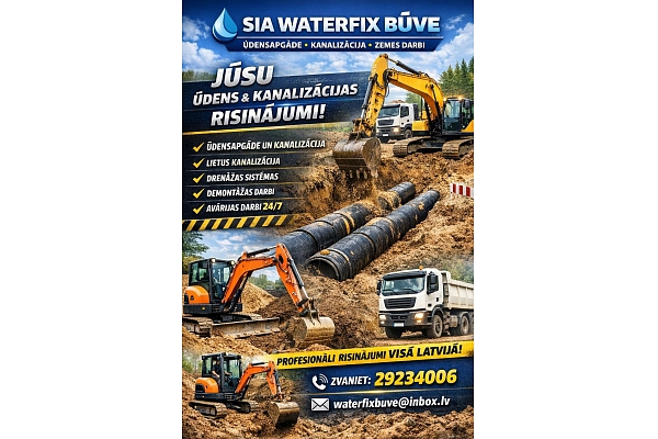 "Waterfix Būve", SIA