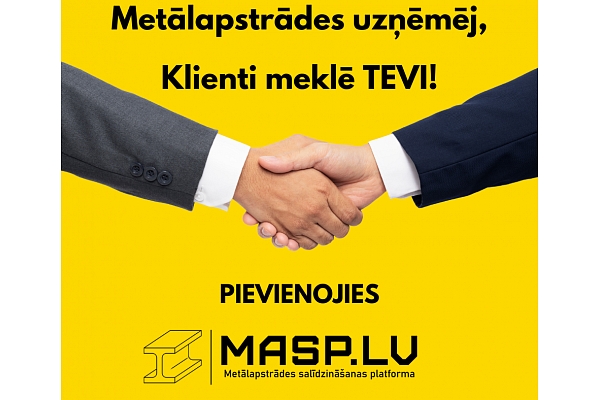 Klientu piesaiste metālapstrādes uzņēmumiem visā Latvijā