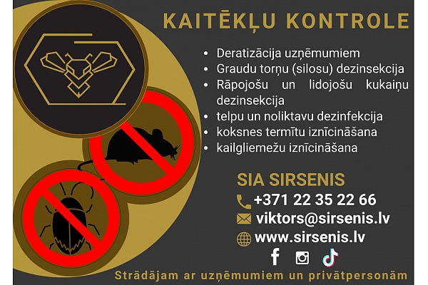 Kaitēkļu kontrole