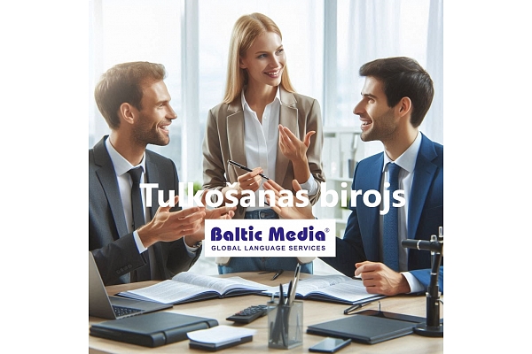 Online ISO sertificēts tulkošanas birojs Baltic Media® | Kad jums svarīgs ātrums un kvalitāte. Latvijā un visā pasaulē.