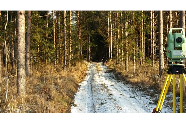 topogrāfiskā uzmērīšana