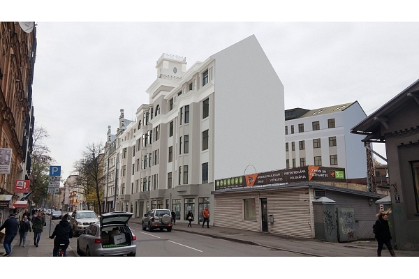 DIVU DAUDZDZĪVOKĻU DZĪVOJAMO ĒKU PĀRBŪVE. Rīga, E.B.Upīša iela. Realizācijā 2015-2018