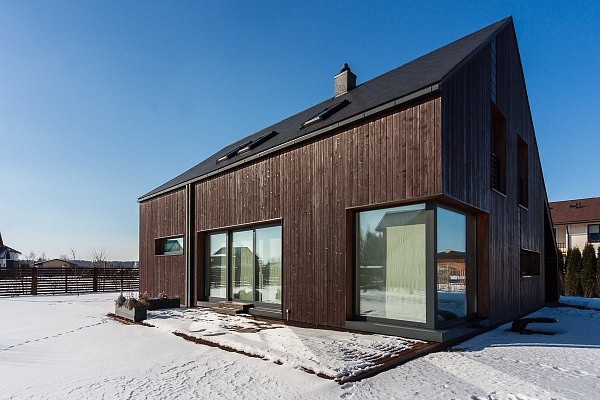 INDIVIDUĀLA DZĪVOJAMĀ ĒKA. Katlakalns, Ķekavas nov. Projekts 2006-2008. Realizācija 2017