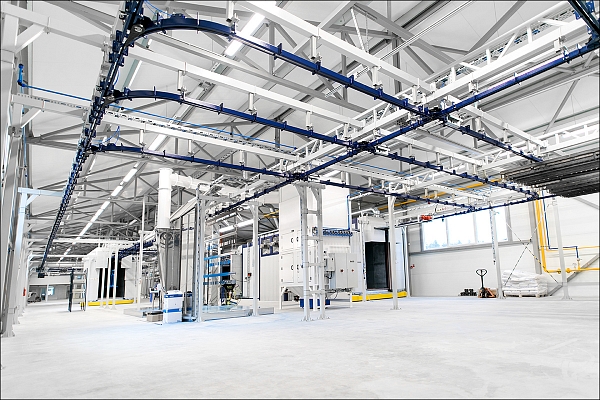 Lielformāta detaļu pulverkrāsošana