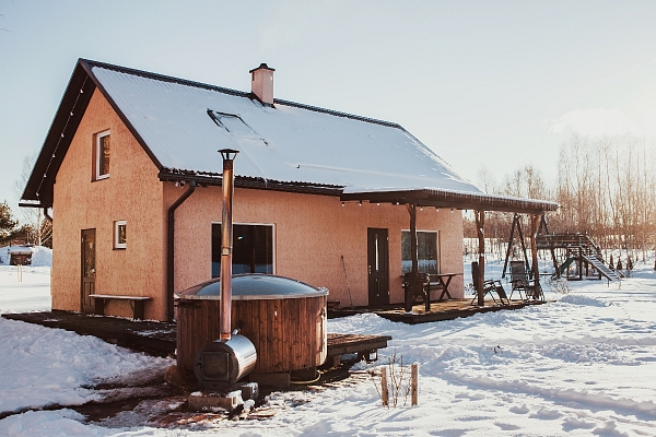 Lieliska pirts, viesu nams "Burziņi"