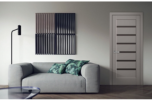 Durvis linneya antracit