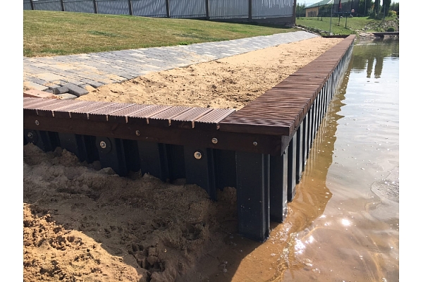 nogāzes nostiprināšana