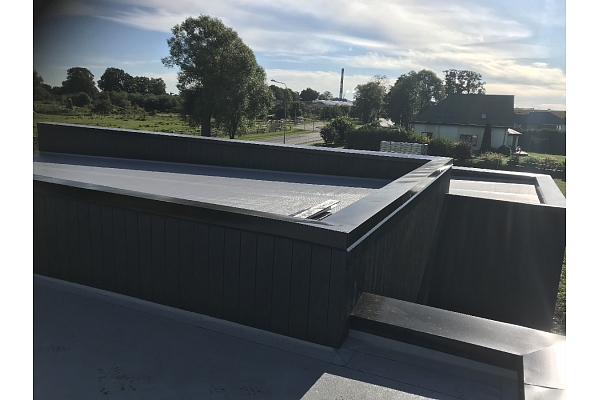 Jumta darbi, PVC membrāna