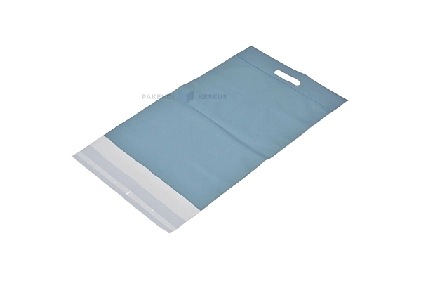 Matēta zili-zaļa Coex aploksne 36x52+5+7cm, 25gb./iepakojumā - Drošības aploksnes - Transportēšanai
