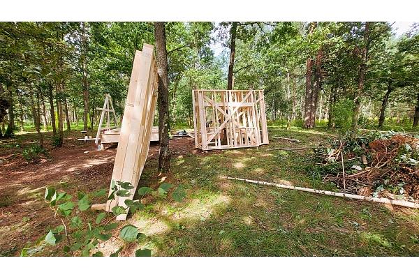 mūsdienīgas koka mājas