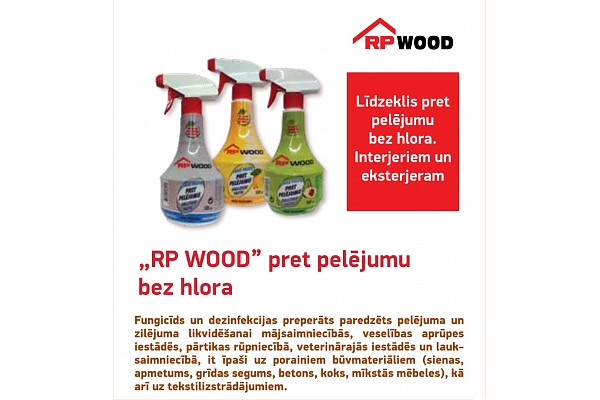 RP WOOD pret pelējumu