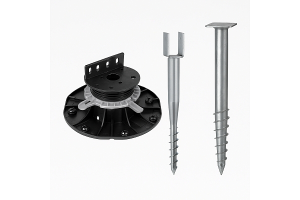 Skrūvpāļi terasēm