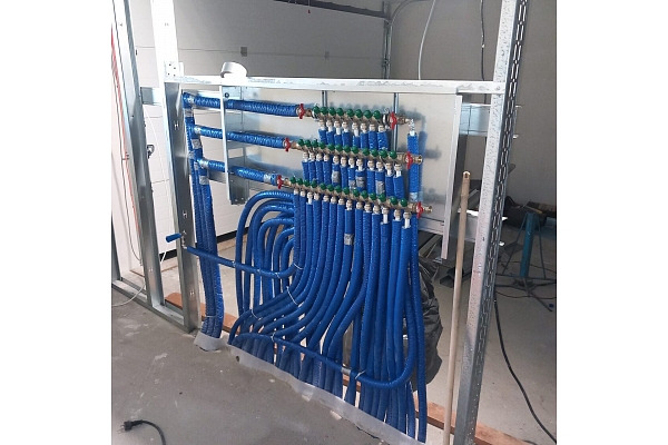 ūdens cauruļvadu ievilkšana