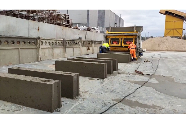 betona barjeru ražošana