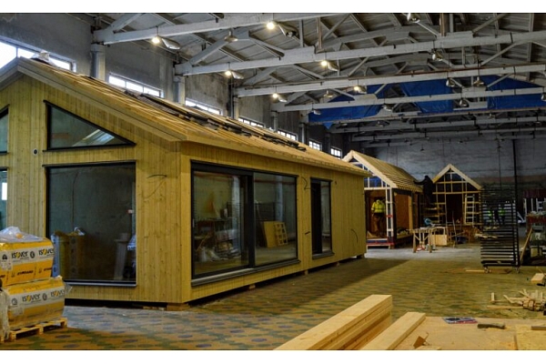 Moduļu māju celtniecība