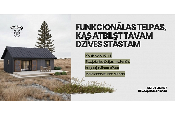 mājas no dabīgiem materiāliem