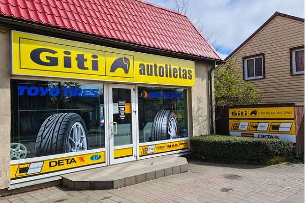 Auto riepu un disku tirdzniecība