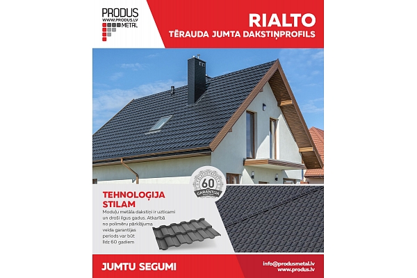 Tērauda jumta dakstiņprofils