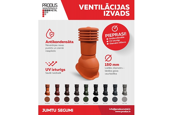 Ventilācijas izvads