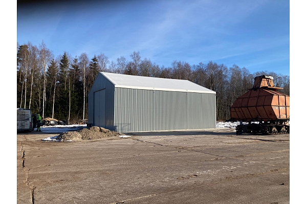 Latvijā ražoti angāri, nojumes