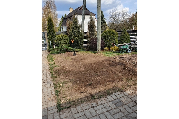 Zāliena atjaunošana, teritorijas sakopšana