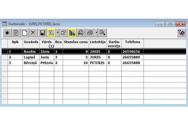 DPS uzskaites sistēma