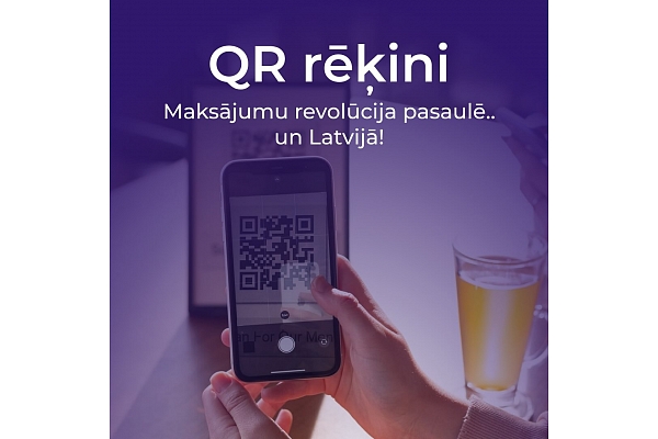 QR koda maksājumu saņemšana un nosūtīšana