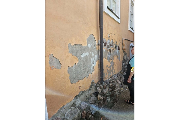 Damp Detectives fasāžu pārbaude
