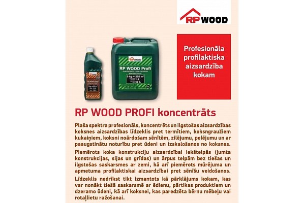 RP WOOD PROFI koncentrāts