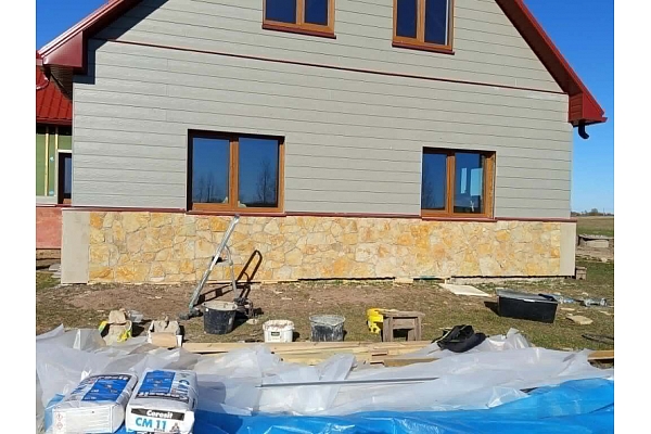 Fasādes apšuvuma montāža