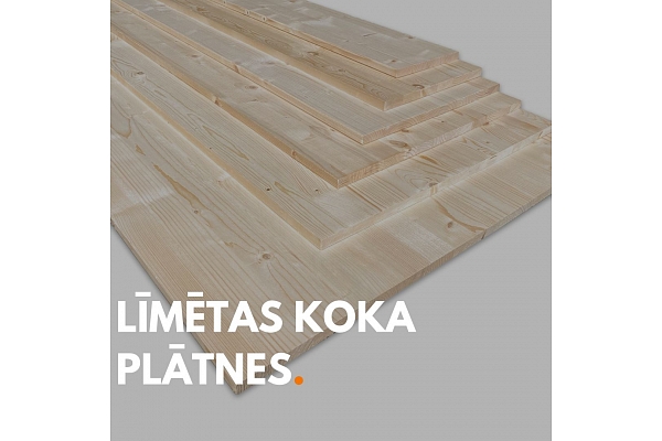 Līmētas koka plātnes