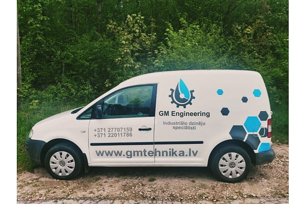 Izbraukuma serviss, industriālo dzinēju(motoru) remonts  pie klienta