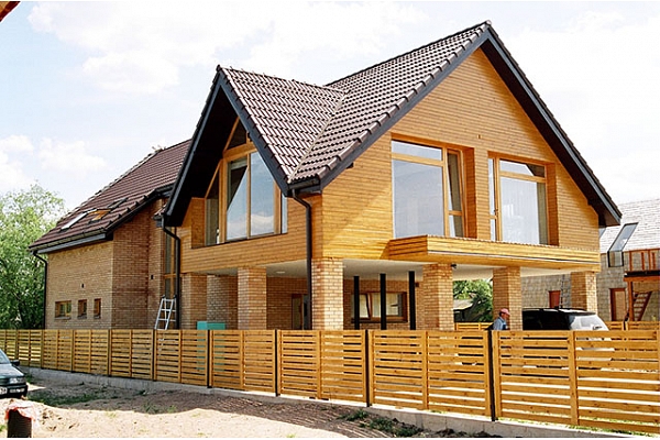 Koka karkasa mājas projekts – individuāla arhitektūra no Arhitekte Zaiga