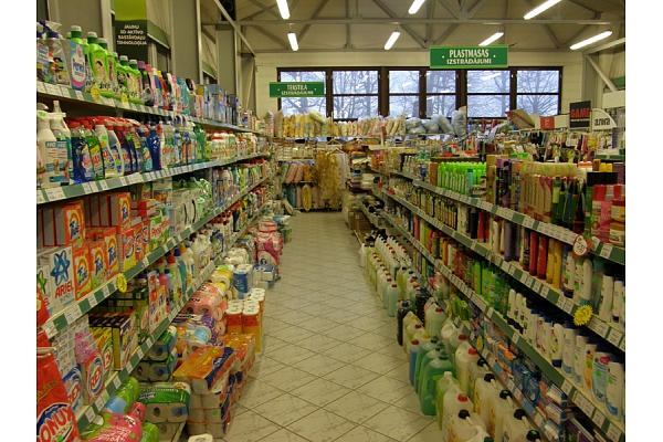 Veļas pulveri tualetes papīrs papīra dvieļi šampūni Valmiera Rūjiena