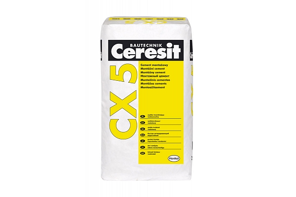 Montāžas cements CX5