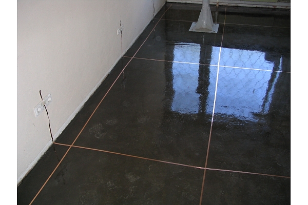 antistatisks epoksīda klājums