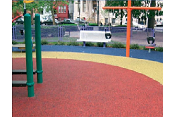 Gumijas granulu klājumi bērnu laukumiem